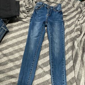 Blue jean pants,size 5/27 high rise